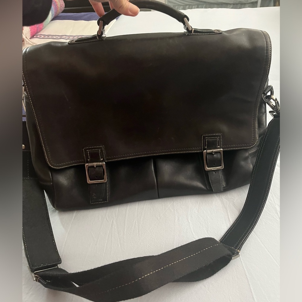 COACH Vintage Briefcase w/ strap and compartment’s
